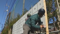4月の統一地方選挙を前に立候補者のポスター掲示板の設置始まる 高松市