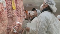 岡山県のブランド牛肉「おかやま和牛肉」の初競り 最高値は1キロ2800円