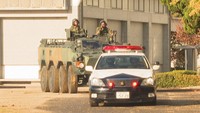 テロなどの非常事態に備え 香川県警と陸上自衛隊が共同訓練