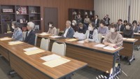 台湾・新竹市への訪問団の結団式 岡山市との友好交流協定20周年を記念し視察や交流