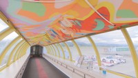 高松空港に三豊市出身デザイナーのアート作品を展示 香川の魅力をPR