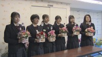 フラワーアレンジメントでランナーをおもてなし 香川