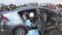 「G7香川・高松都市大臣会合」を前に 警察と消防が緊急時の対応訓練