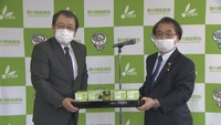 〈新型コロナ〉四国のロータリークラブ 香川県医師会に医療器具を贈呈
