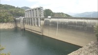 4月開始は初 香川県で第一次取水制限 早明浦ダム上流の降水量が平年の半分で貯水率低下