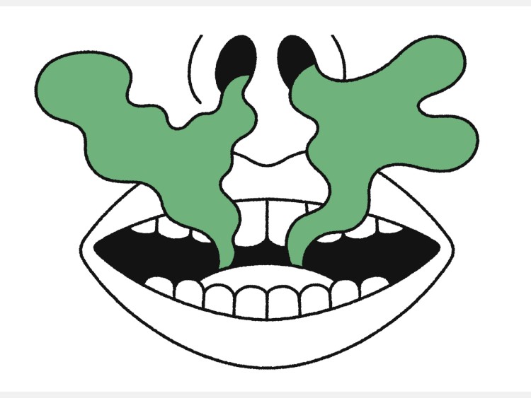 In the past few months, many of us have become familiar with the smell of our own breath thanks to attentive mask-wearing. To clear up the bacteria causing your mouth's acrid odors, look to basic dental care products with some clever tweaks, as well as some tools you may not know about. (Dominic Kesterton/The New York Times) — NO SALES; FOR EDITORIAL USE ONLY WITH NYT STORY AVOIDING MASK BREATH BY CAITIE KELLY FOR SEPT. 11, 2020. ALL OTHER USE PROHIBITED. —