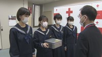 ウクライナの救援活動に役立てて 中高生が募金活動し日本赤十字社に贈呈 香川