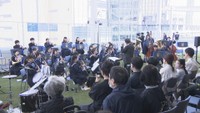 高松オルネ屋上でコンサート 四国4県の中学生が合唱や演奏 香川