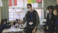 高校生と留学生が英語で交流 グループトークやけん玉などで異文化への理解深める 岡山市