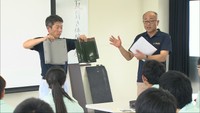 瓦ぶき屋根の需要が10年前の半分に 高校生が瓦の特徴を学ぶ 岡山・倉敷市