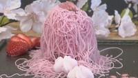 インパクト抜群!期間限定モンブランなど 桜と一緒に楽しみたい注目のスイーツを紹介 岡山・香川【ほっとマルシェ】