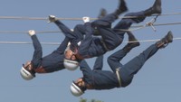 消防学校の学生が修了式を前に訓練の成果を披露 1人も欠けることなく卒業へ 岡山