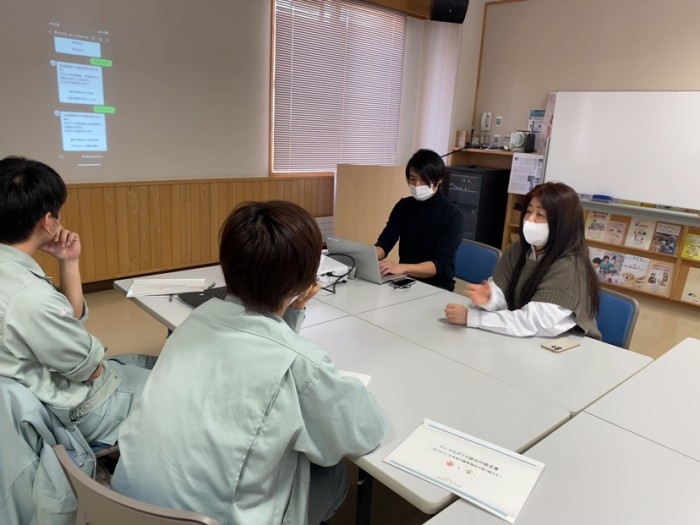 旭川市動物愛護センター「あにまある」と「てとて、わんにゃんパトロール」との打ち合わせの様子