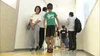 ユニバーサルデザインを考える 小学生が視覚障害や車いすを擬似体験 高松市