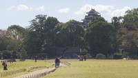 岡山後楽園 2022年度の入園者が新型コロナ禍前の8割近くまで回復