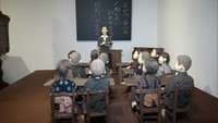 昭和の情景テーマにした安倍朱美さんの人形展 小豆島・二十四の瞳映画村