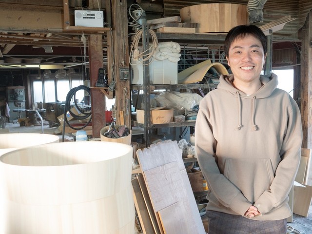 谷川木工芸3代目の谷川清さん