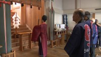 7月2日は「うどんの日」 打ちたてのさぬきうどんや香川オリジナルの小麦「さぬきの夢」などを神社に奉納