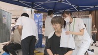 特別支援学校の生徒らが授業の成果披露 作った野菜や小物の販売、接客サービスなど 岡山市