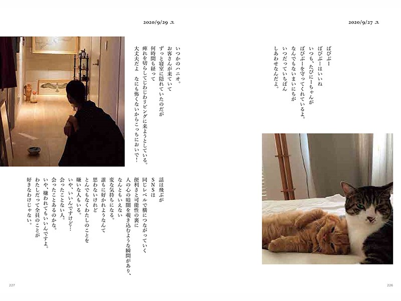 (画像提供元)『ハニオ日記Ⅲ 2019 -2021』