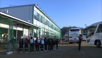 西日本豪雨で浸水 川辺小学校校舎の復旧工事が終了、プレハブ校舎とお別れ 岡山・倉敷市