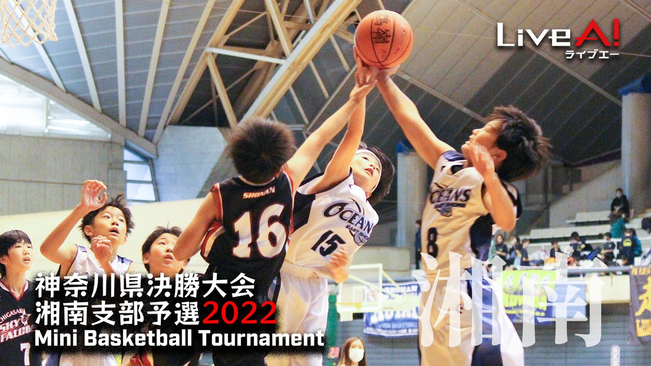 【サブスク】2022年度 神奈川県ミニバスケットボール決勝大会湘南支部予選