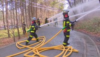 文化財防火デーを前に 雪舟ゆかりの寺「井山宝福寺」で消防訓練 岡山・総社市