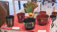 伝統的な食器で新年を… 香川漆器の展示販売会