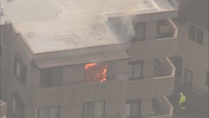 5階建てマンションから出火 けが人は無し 仙台・青葉区