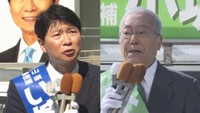 岡山県知事選告示 現職と新人の一騎打ち…2人の訴えは? 投開票は衆院選と同じ27日、県初のダブル選挙に