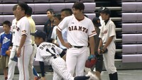 被災した野球少年たちを激励 巨人の選手が交流会 岡山
