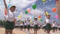 高松市の幼稚園から340kmの旅♪園児のメッセージを運ぶ風船は海を越えて…
