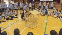 「南海トラフ地震」に備えて 高松市の小学校で地震学習と避難訓練を実施
