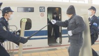 走行中の新幹線に不審者の想定 5県警がJR西日本とテロ対処訓練 5月のG7広島サミットを前に 岡山