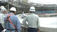 四国最大級の水族館 労働局が建設現場の安全性をチェック 香川・宇多津町