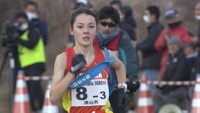 ドルーリー朱瑛里選手 岡山の駅伝大会でも区間新の快走