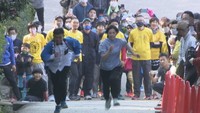 坂道を駆け上がれ! 丸亀城で福男選手権 香川