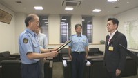 強盗に連携して対応!速やかな犯人逮捕につながったとして郵便局に感謝状 高松市