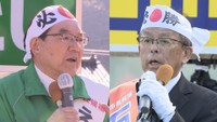 JR路線存廃や公立高校存続に揺れる新見市で市長選…立候補の現職と新人は「人口減少・少子化対策」を訴え 17日投開票 岡山