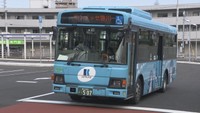 高松市のことでん伏石駅前広場でバス路線の運行始まる 新駅整備とバス路線の再編