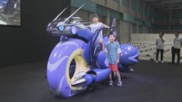 ポケットモンスターの人気キャラクターを再現した乗り物が高松市のイベントに登場