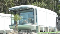 小豆島に“宇宙船”のようなホテルがオープンへ ガラス張りの寝室から瀬戸内海を一望 香川