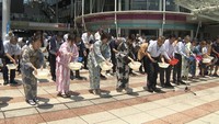 連日続く猛暑 涼を求めて恒例の「打ち水大作戦」 ところてん茶屋もにぎわう 香川