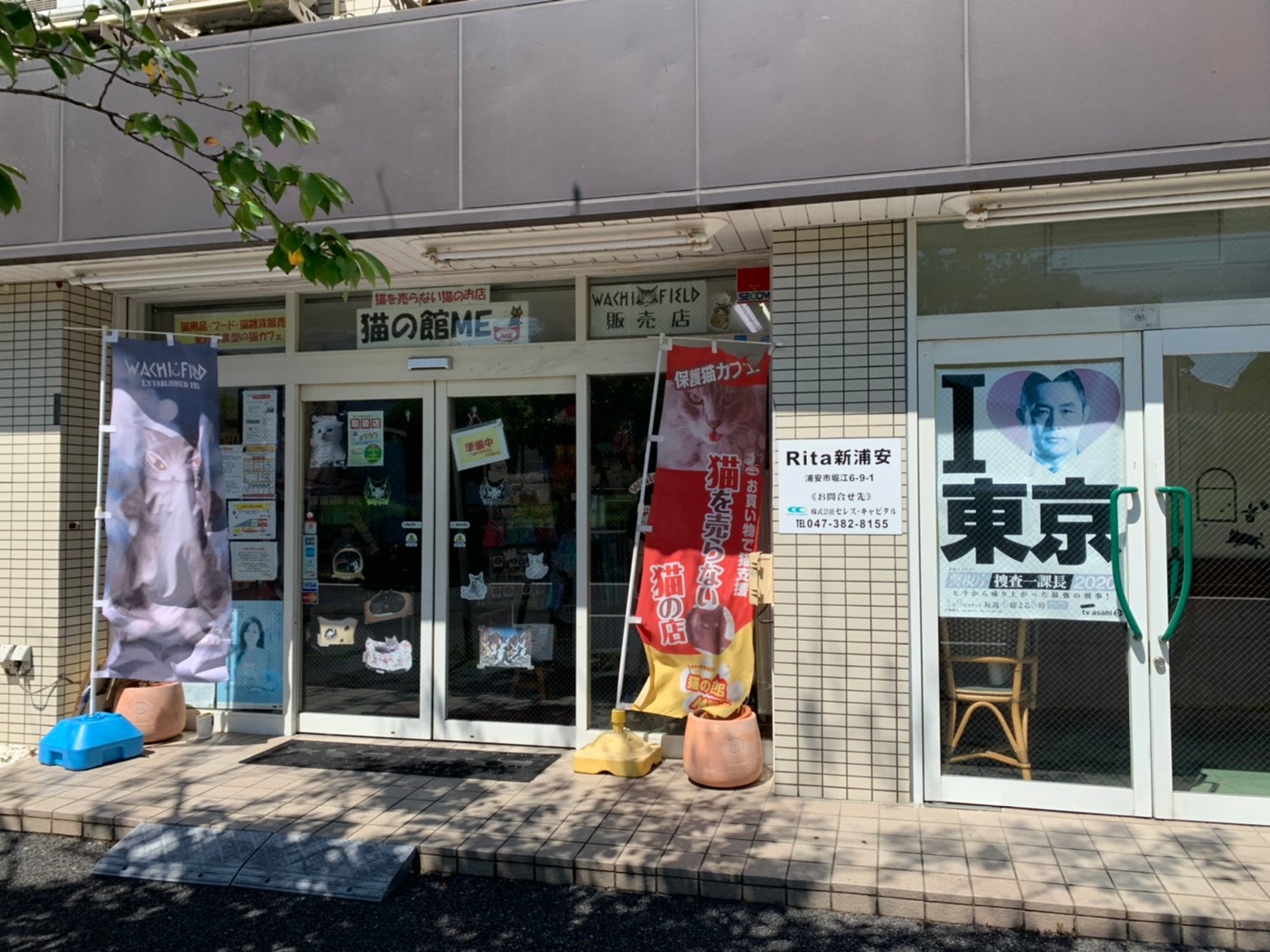 現在の猫の館MEの外観(猫の館ME提供)