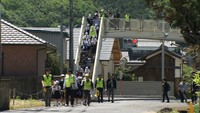 洪水が起きたとき、どう避難する? 西日本豪雨で浸水被害を受けた小学校で訓練 岡山・矢掛町