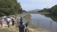 父子死亡のため池を市と警察が点検「もう二度と起こらないよう」 香川・丸亀市