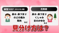 「オミクロン株」と「花粉症」見分け方は? 似た症状のため受診者が増加〈新型コロナ〉