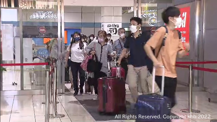 #お盆休みを前に仙台空港は混雑が始まる 検査センターも混雑