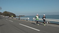 冬の小豆島を駆け抜ける毎年恒例のマラソン大会に全国から約1600人が参加 香川・土庄町