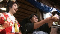 移住者が結婚 男木島で40年ぶりの花嫁行列 香川・高松市